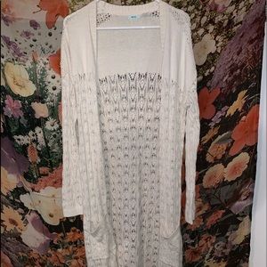 Kimchi blue crochet sweater